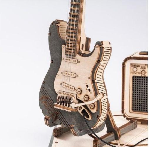 Actual product image Rokr TG605K - Electronic guitar
