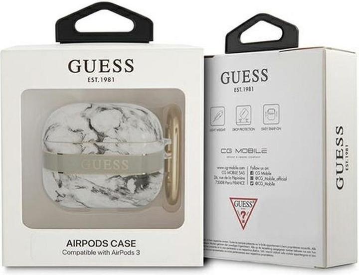 Actual product image Guess GUA3HCHMAG AirPods 3 cover grey (Headphone sleeve)