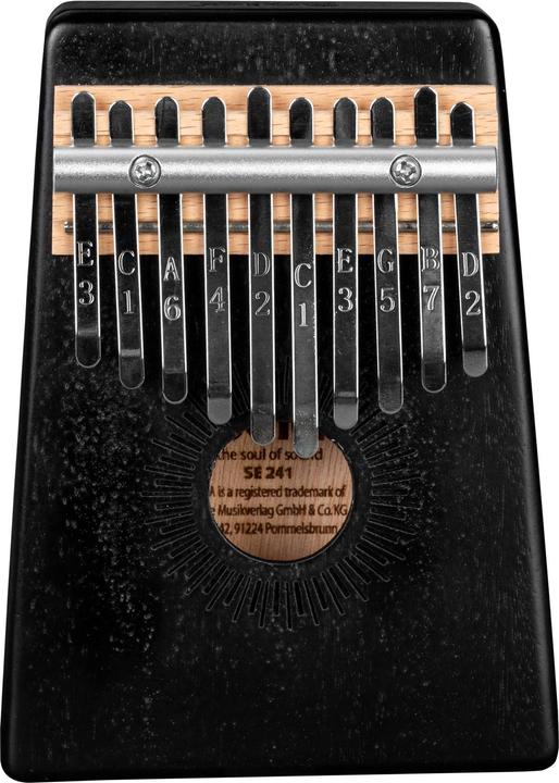 Produktbild Sela Kalimba Mahagoni 10 Schwarz (Perkussion)