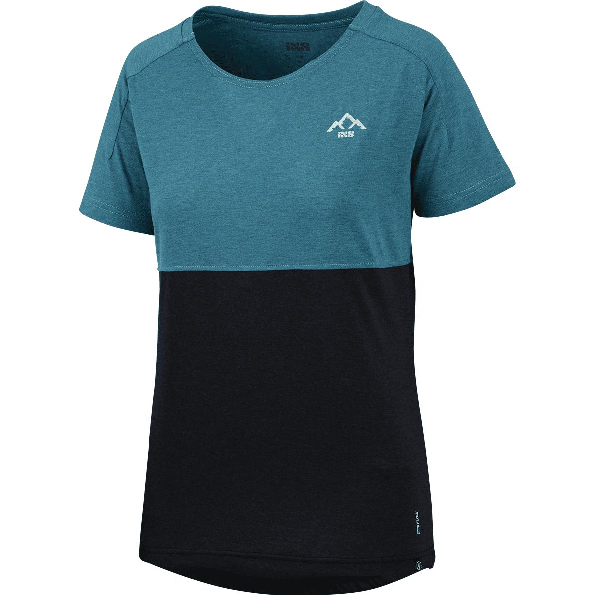 iXS, Mädchen, Sportshirt, FlowTech Girls Tee (mountain) (L), Grün, L