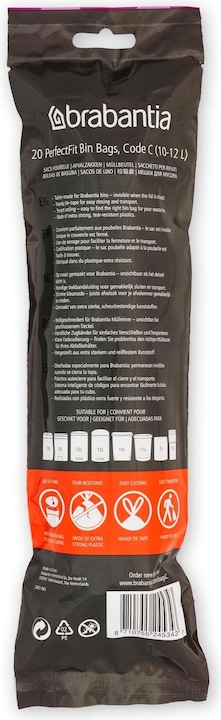Produktbild Brabantia PerfectFit Grösse C (20 x, 12 l)