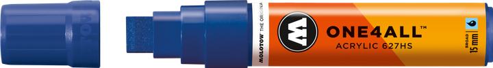 Produktbild Molotow Permanentmarker One4All 627 HS nachfüllbar 15mm echtblau (Echtblau, 15 mm, 1 x)