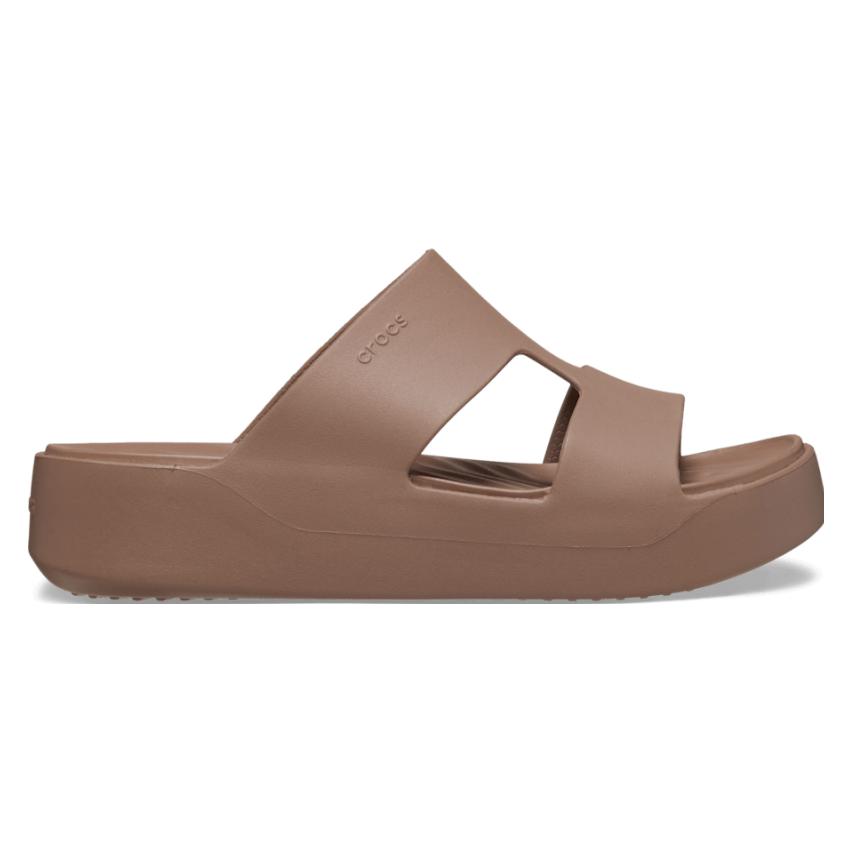 Crocs, Damen, Sandalen, W's Getaway Platform H-Strap, Braun, (40)