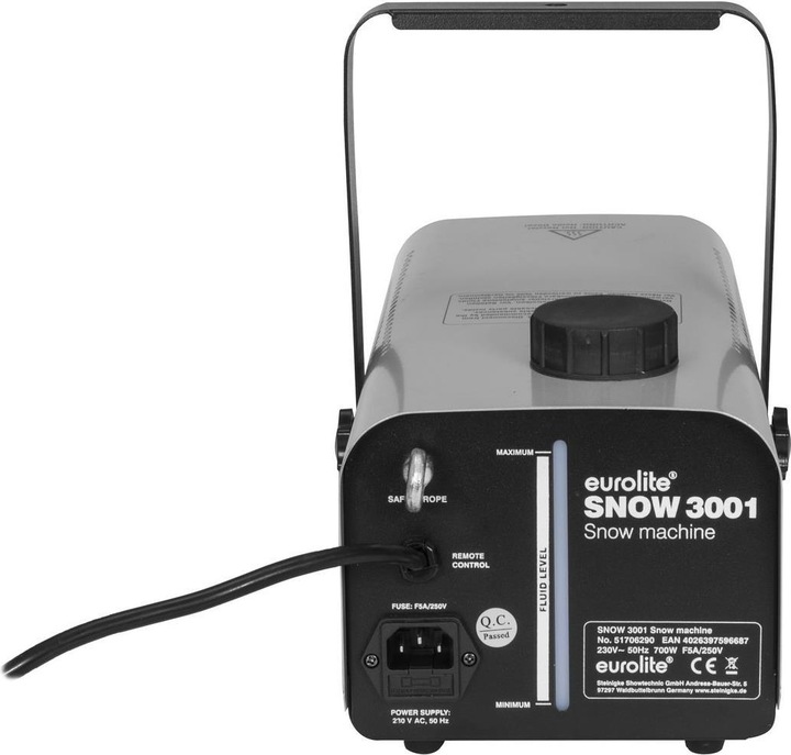 Actual product image Eurolite Snow 3001 (Snow machine)