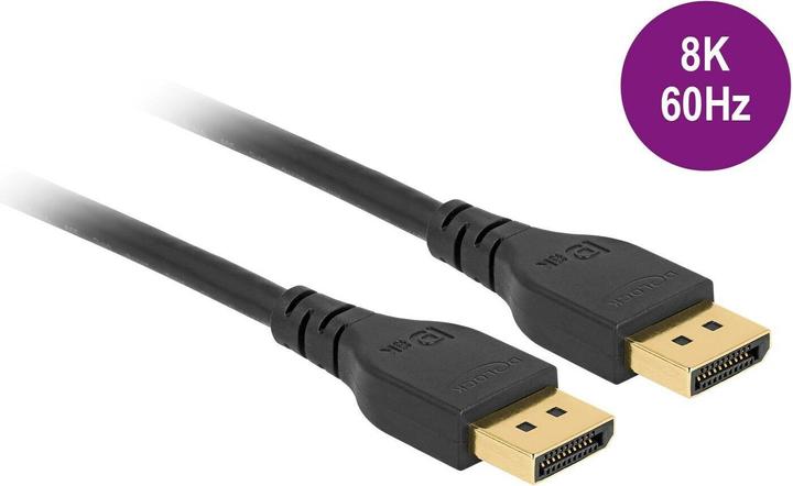 Actual product image Delock DisplayPort — DisplayPort (1 m)