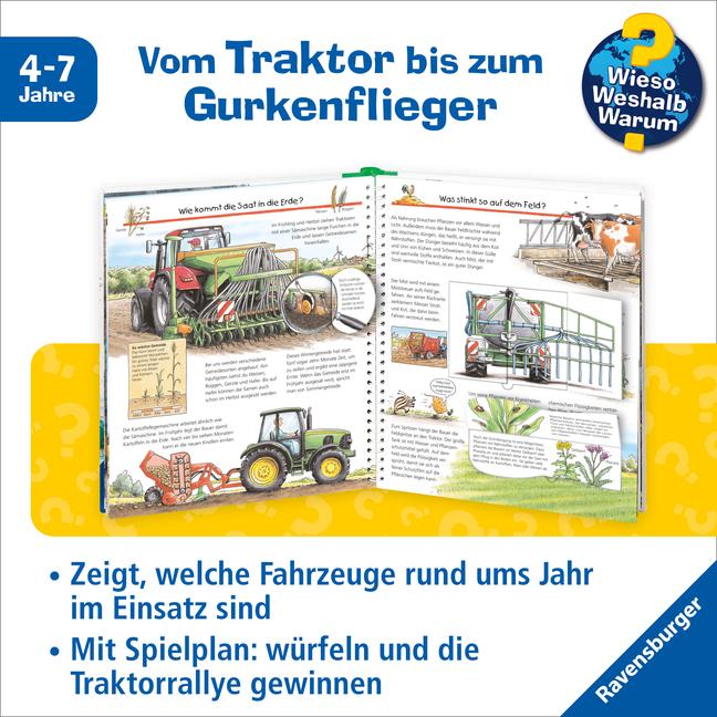 Actual product image Ravensburger Fahrzeuge auf dem Bauernhof (German, Andrea Erne, 2012)