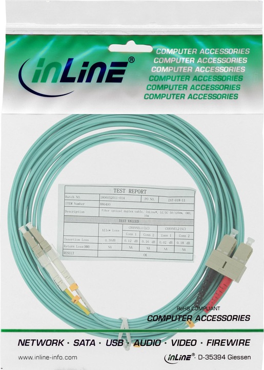 Image du produit InLine Câble duplex (CAT7, 20 m)