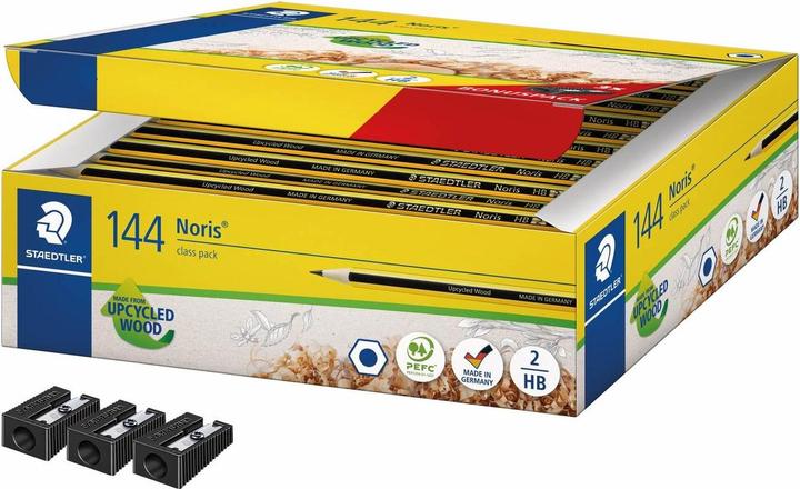 Produktbild Staedtler Bleistift Noris 120 Promo Schulbox, HB, - Klassensatz, 144 ST (2 mm, HB, 144 x)