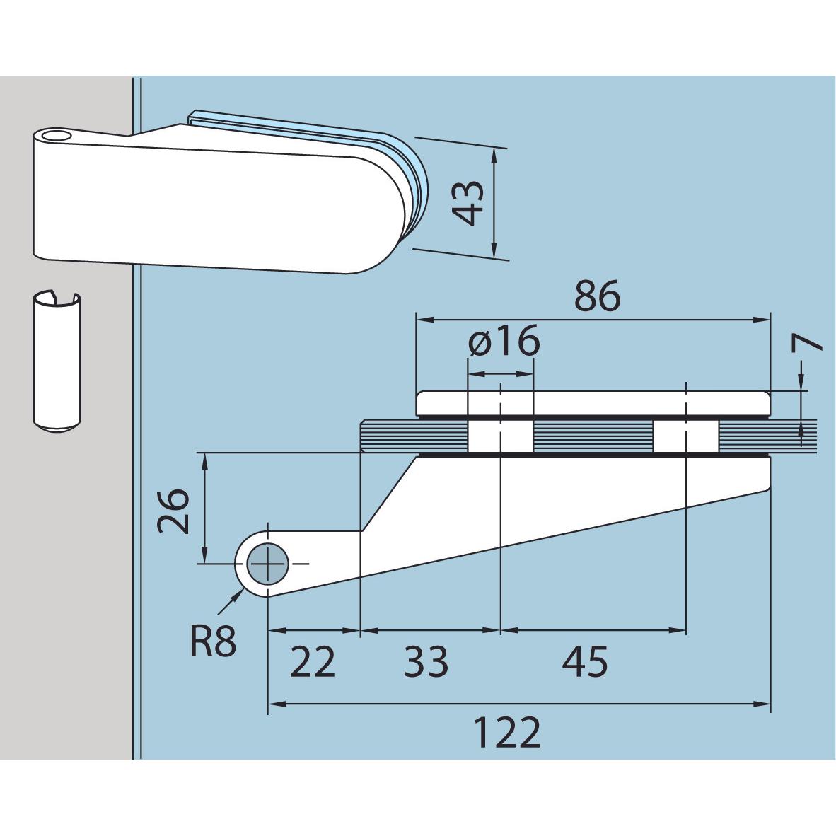 Dormakaba Glastürband Studio Rondo - kaufen bei Galaxus