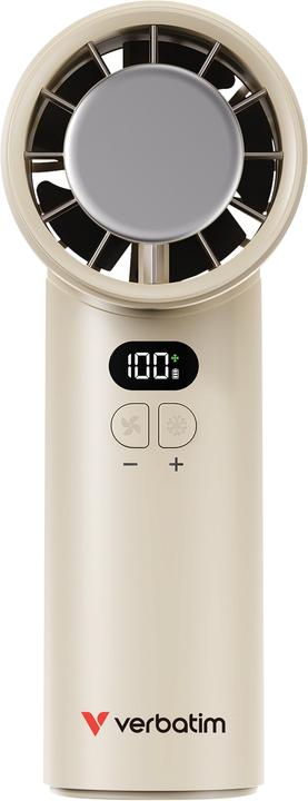 Actual product image Verbatim CoolnGo Handheld Fan White