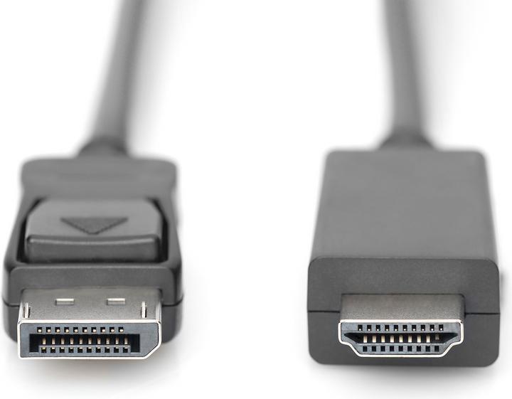Produktbild Digitus DisplayPort — HDMI (Typ A) (3 m, DisplayPort, HDMI)