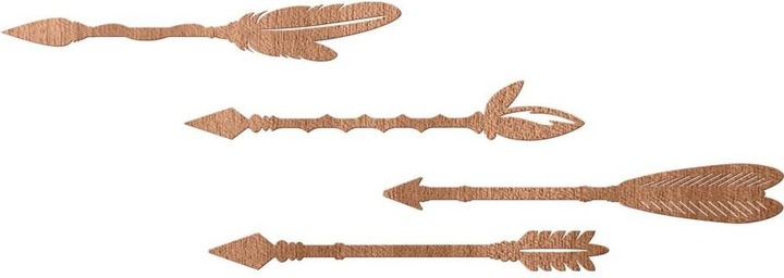 Immagine prodotto Trenddeko Frecce indiane (set di 4) (20 x 14 cm)