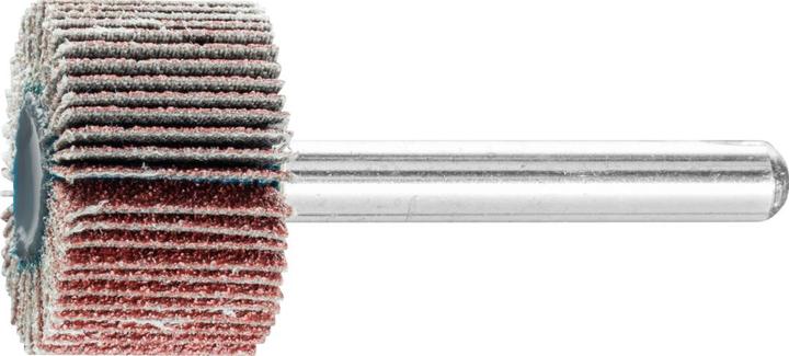 Actual product image Pferd Fan grinder Ø25xH15mm grit 80 corundum shank-Ø 6 mm (80)