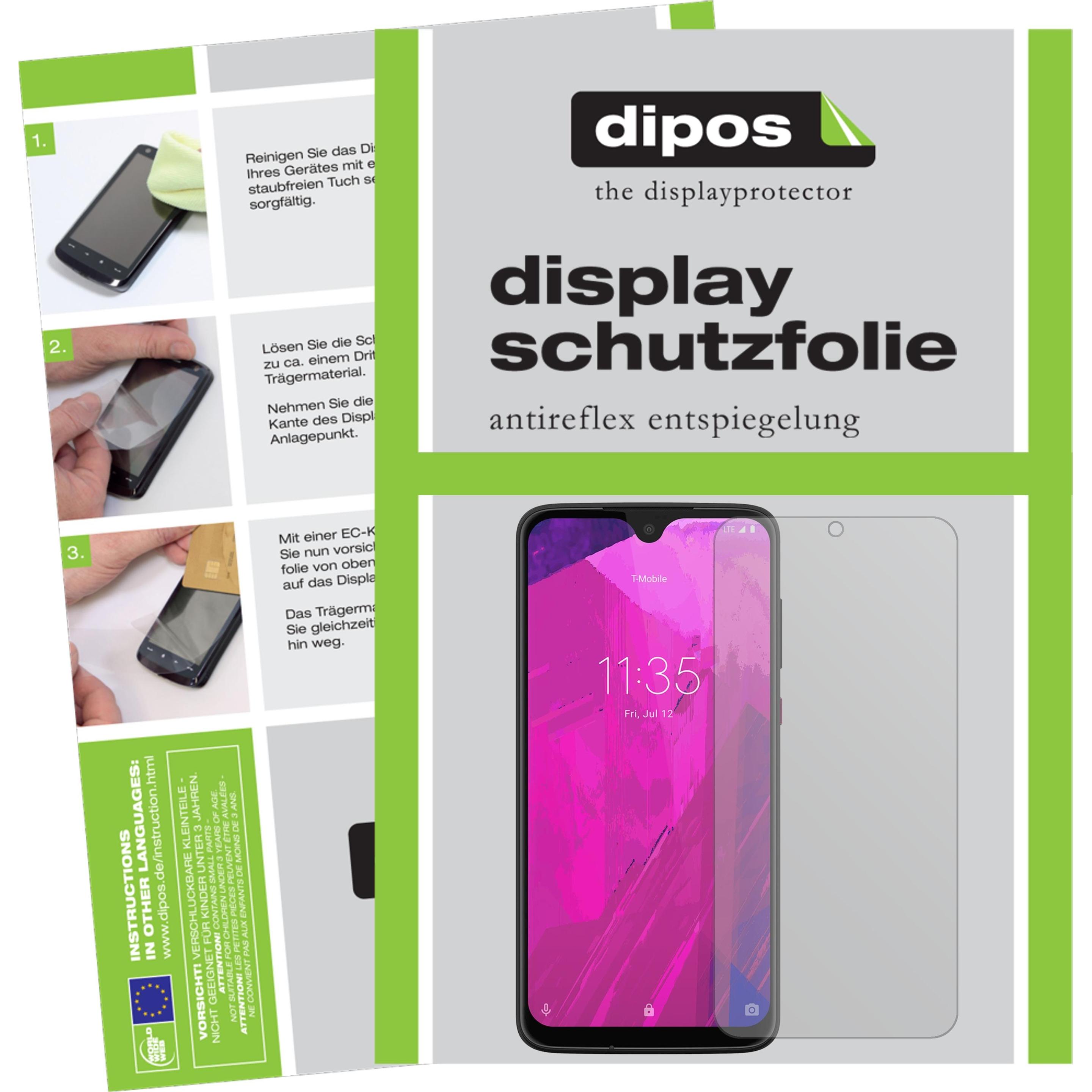 Thumbnail - Dipos Displayschutzfolie Antireflex (2 Stück, T-Mobile Revvlry Plus), Smartphone Schutzfolie, Transparent