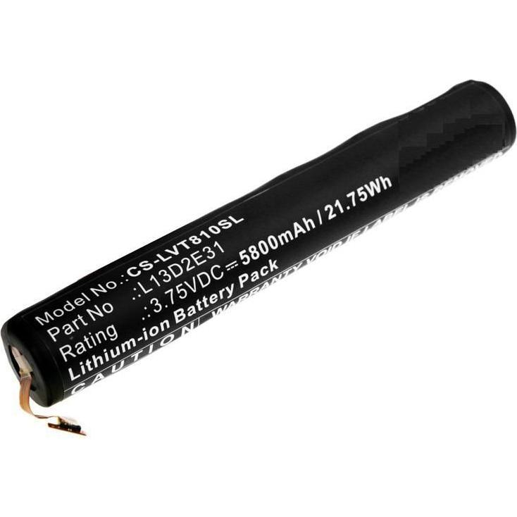 Thumbnail - CoreParts Battery for Lenovo Tablet (5800 mAh), Notebook Akku, Schwarz