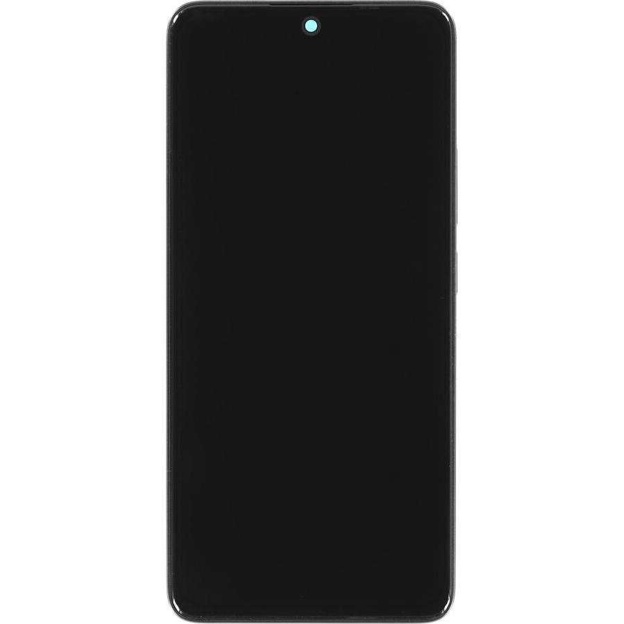 OEM Display + Rahmen für Redmi Note 13 4G (Display, Redmi Note 13 4G), Mobilgerät Ersatzteile, Schwarz