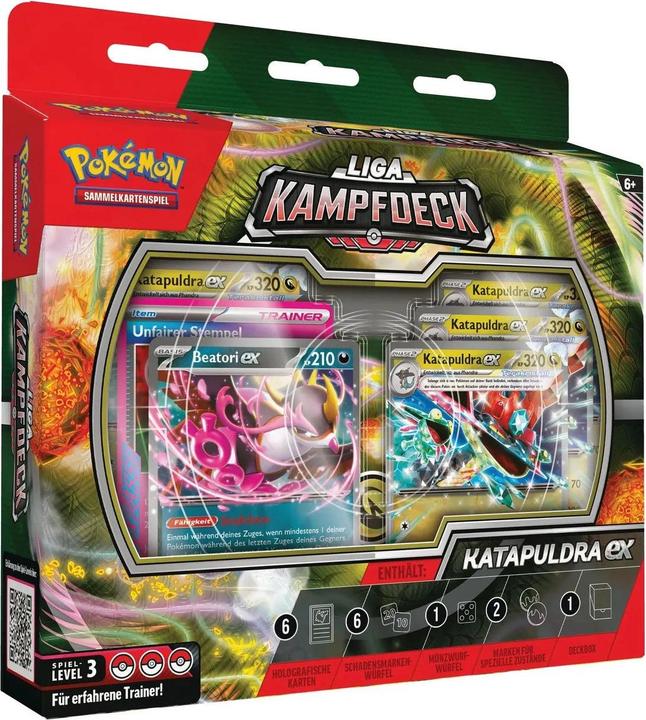 Pokémon Katapuldra-ex League Battle Deck (German, Deck)