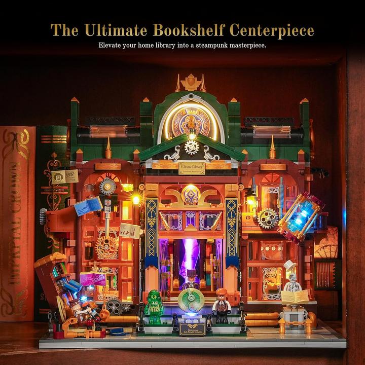 Produktbild Lumibricks Steampunk Time Rift Library (11012)
