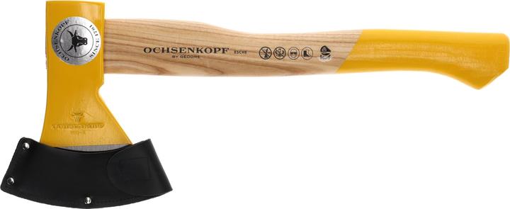 Produktbild Ochsenkopf Forstbeil, Polierte Schneide, Robustes Eschenholz, 38 cm, 1,1 kg