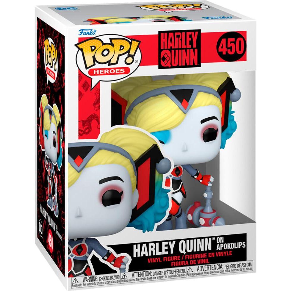 Thumbnail - Funko DC Comics: Harley Quinn Takeover POP! Heroes Vinyl Figur Harley (Opokolips) 9 cm