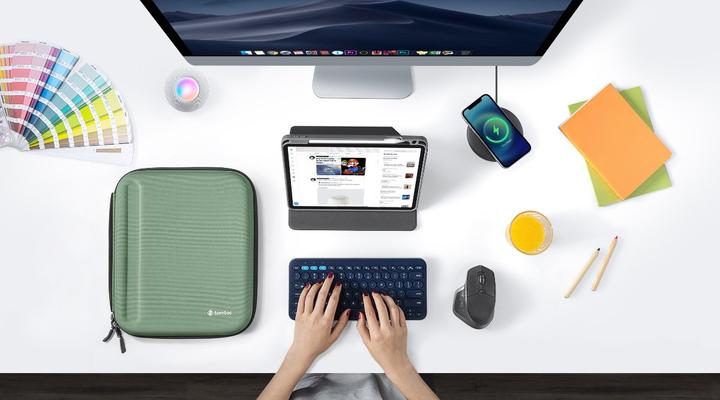 Image du produit tomtoc Etui pour tablette A06 (12.9") (XPS 13, Microsoft Surface Pro X, iPad Pro 12.9 2020 (4. Gen))
