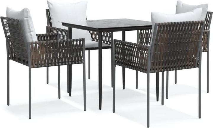 Produktbild vidaXL Garten Essgruppe (80 x 80 x 74 cm)
