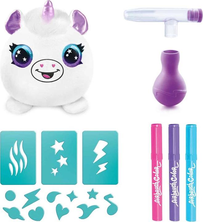 Actual product image Canal Toys Airbrush Püsch - Squish Pals Paint Can assorted