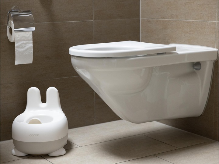 Actual product image Cocon Potty rabbit, grey