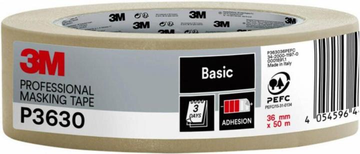 Actual product image 3M Scotch Malerkreppb. PRO 36mmx50m beige P3630 (36 mm)