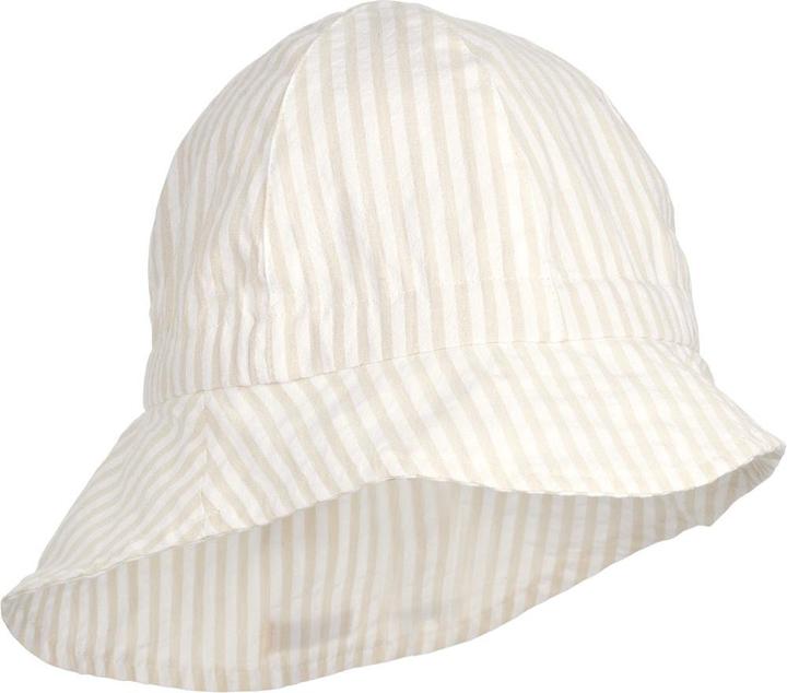 Actual product image Liewood Sunneva sun hat with crisp stripes
