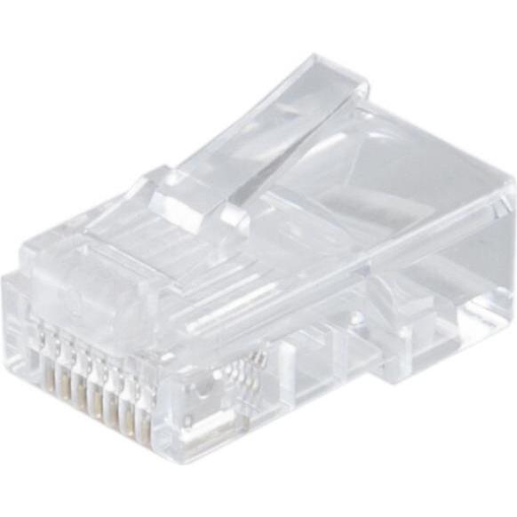 Shiverpeaks BASIC-S Modular-Stecker RJ45, ungeschirmt 8-polig, 8 Kontakte belegt, vergoldete Kontakte, im, Netzwerkkabel