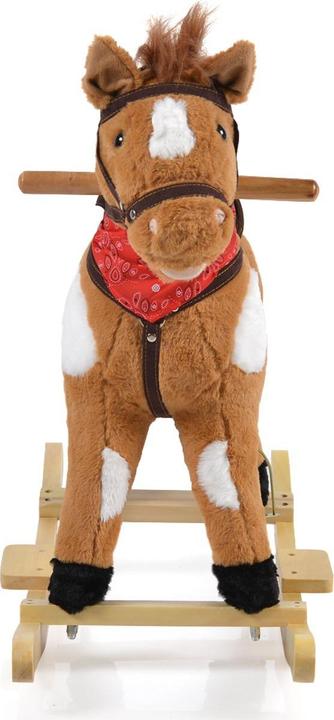 Produktbild Moni Schaukelpferd Plüsch Thunder Rollen