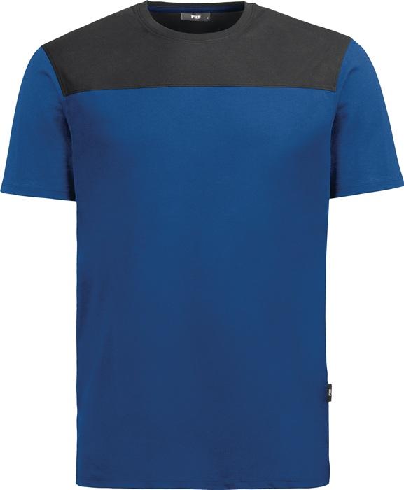 Produktbild FHB T-Shirt KNUT Grösse L royalblau-schwarz (L)