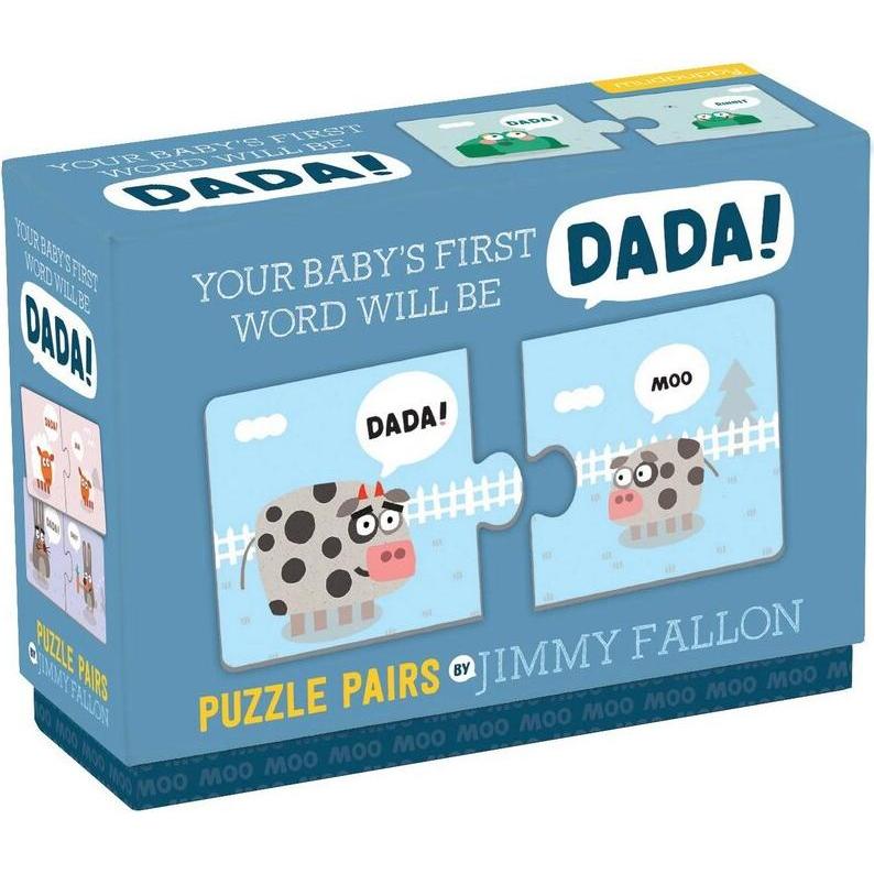 Mudpuppy Puzzle Dein erstes Wort wird DAD sein! 10x2 Teile (10 Teile)