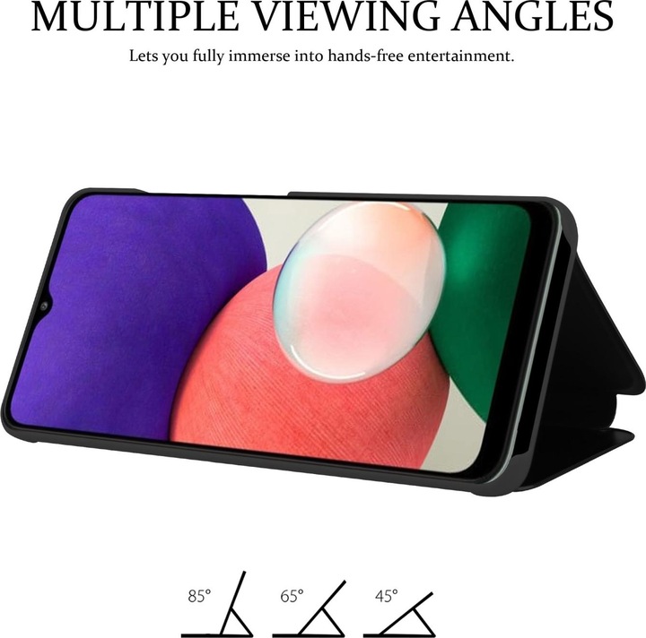 Immagine prodotto Cadorabo Copertina del libro dello specchietto retrovisore intelligente (Samsung Galaxy A22 5G)