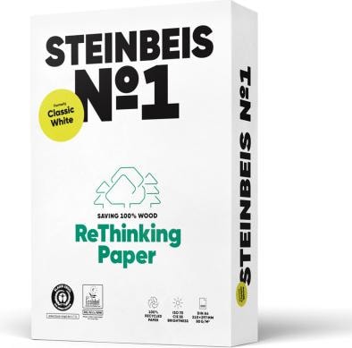 Actual product image Steinbeis Universal Paper ClassicWhite Recycling (80 g/m², 500 x, A4)