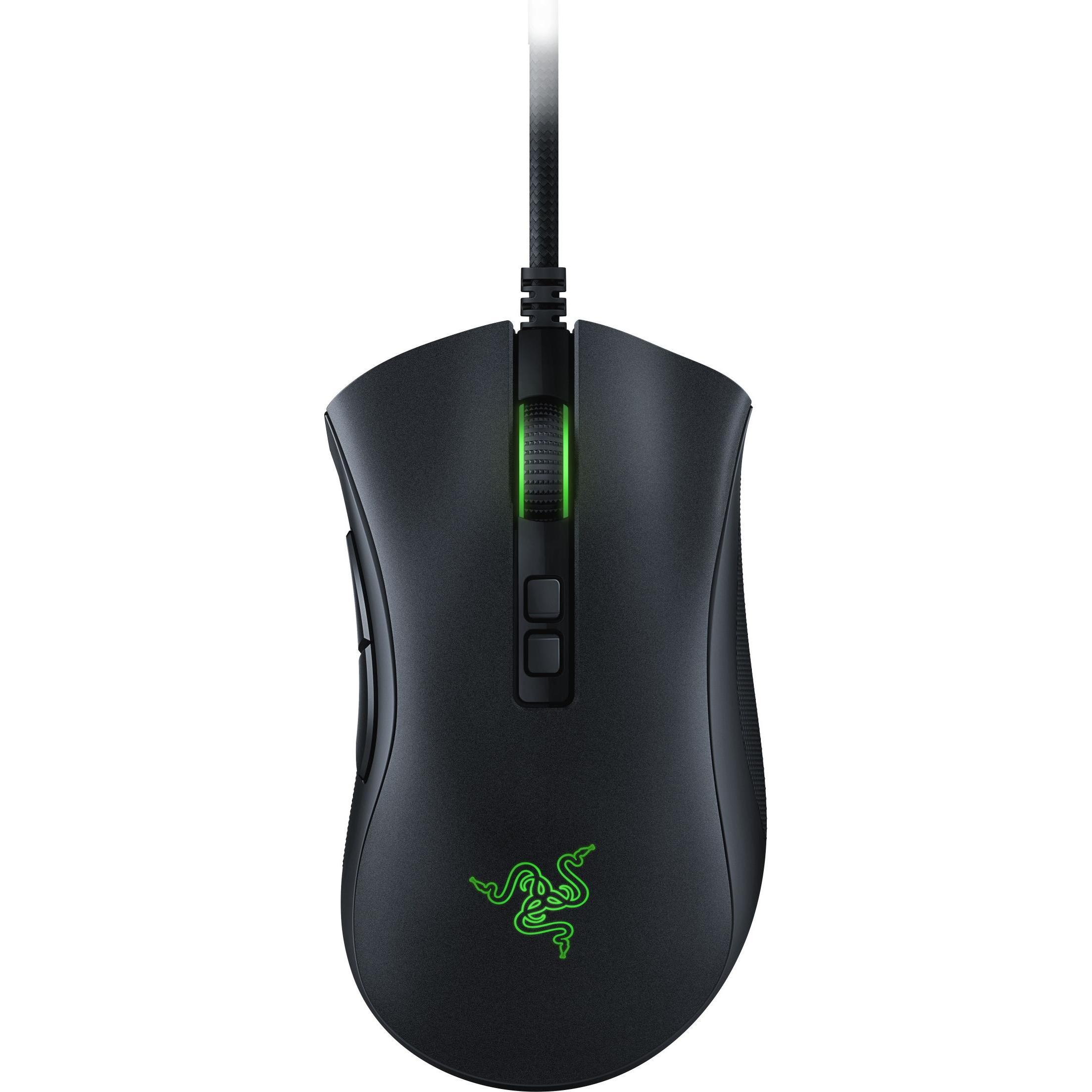 Razer DeathAdder V2 (Kabelgebunden), Maus, Schwarz
