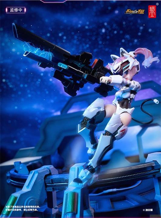 Actual product image Snail Shell Original Character Action Figure Kit 1/12 EveD Series AMBRA-02 (Strike Cat) Ambra 13 cm