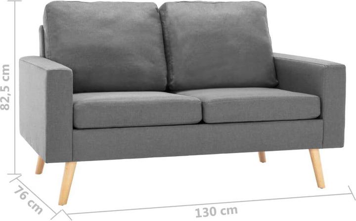 Produktbild vidaXL Sofa (2-Sitzer)