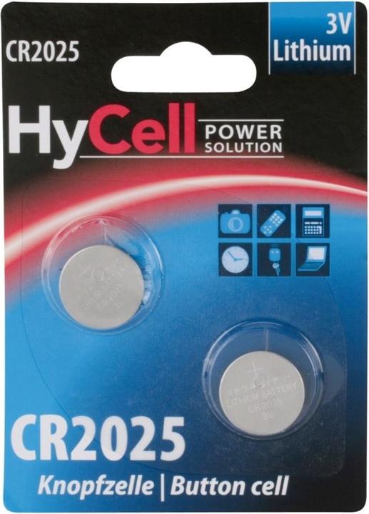 Productafbeelding HyCell CR 2025 Lithium (2 Pcs., CR2025, 140 mAh)
