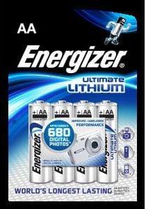 Image du produit Energizer Ultimate Lithium (4 pcs, AA, 3000 mAh)