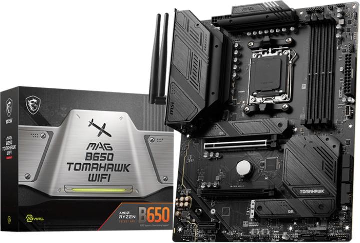 Produktbild MSI MAG B650 TOMAHAWK WIFI (AM5, AMD B650, ATX)