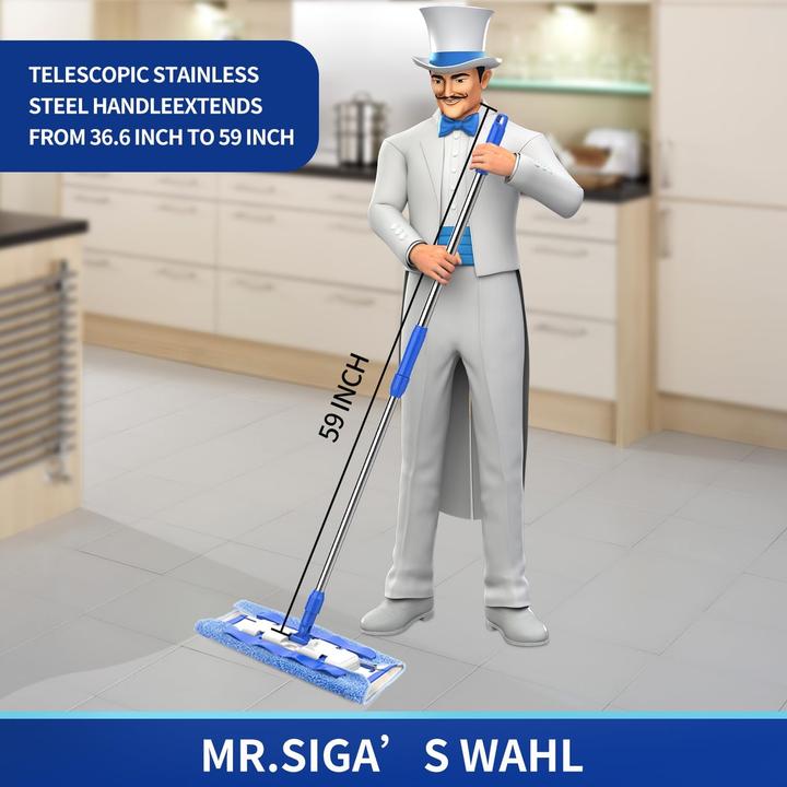 Actual product image Mr. siga Mikrofaser-Wischmopp