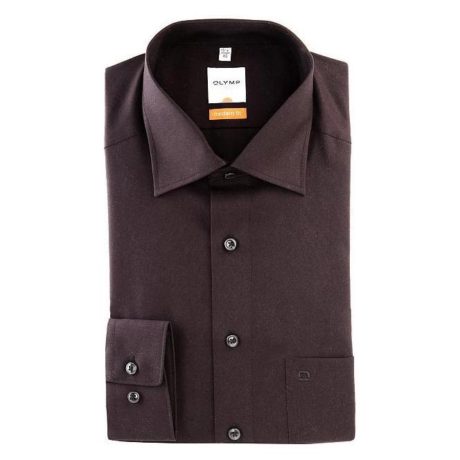 Olymp, Mannen, Shirt, Zakelijke Overhemden, Zwart, (48)