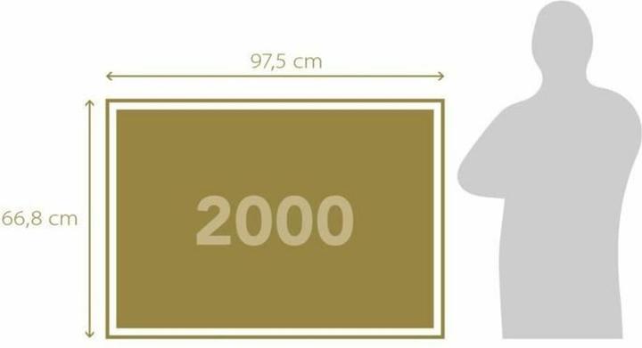 Produktbild Clementoni Puzzle Lower Manhatten New York City Teilen (2000 Teile)