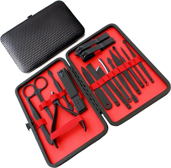 Immagine prodotto TopShine Set manicure rosso 16 pezzi