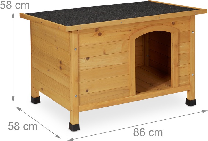 Actual product image Relaxdays Doghouse (Dog kennel)