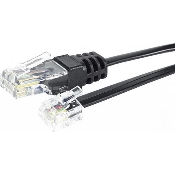 Exertis Connect Cavo telefonico da spina RJ11 a spina RJ45 nero 10,0 m, Accessori per telefoni