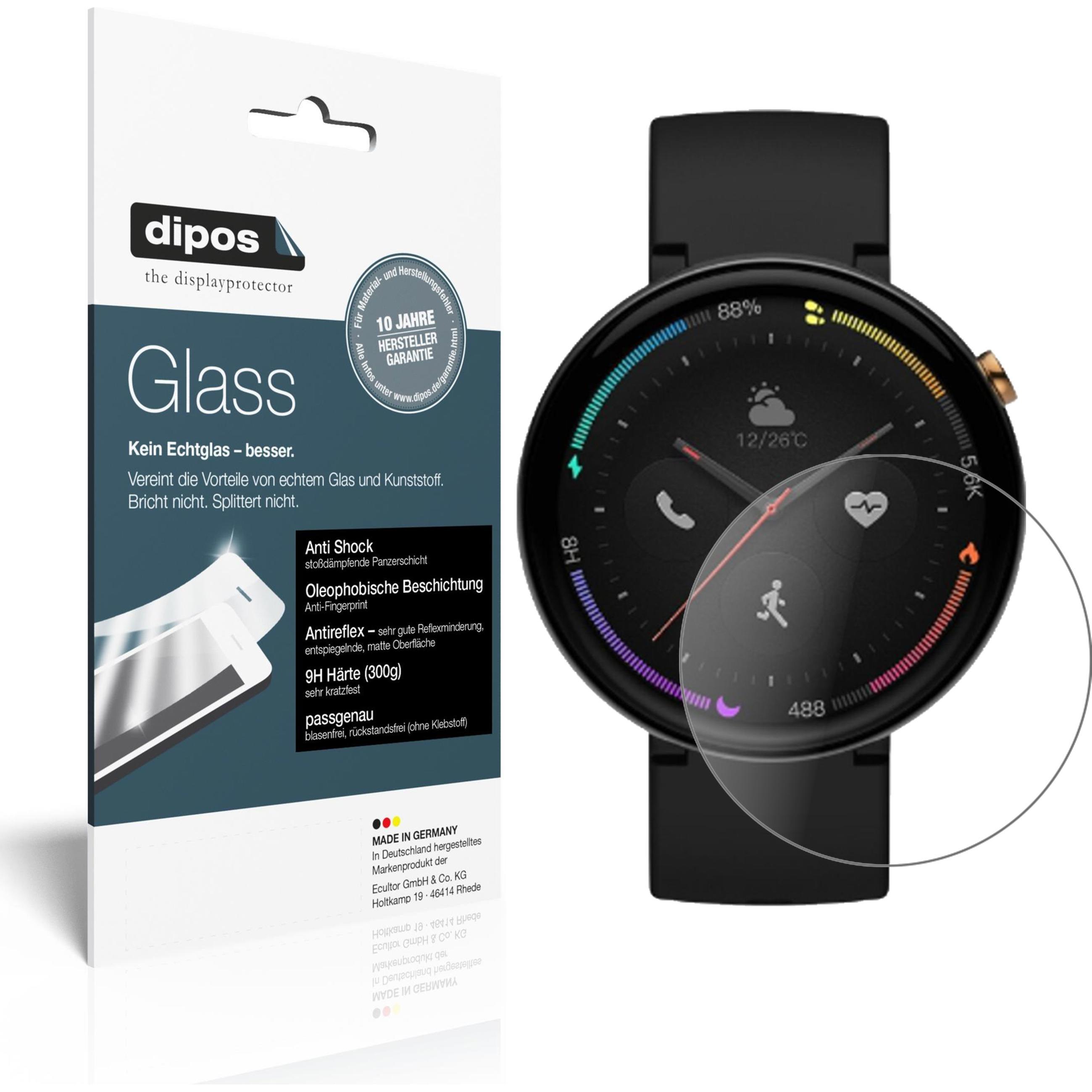Dipos Displayschutz Anti-Shock, Smartwatch Schutzfolie, Transparent