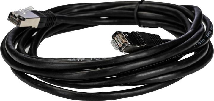 Produktbild RS PRO Patchkabel Kat.6 S/FTP schwarz 3m (S/FTP, CAT6, 3 m)